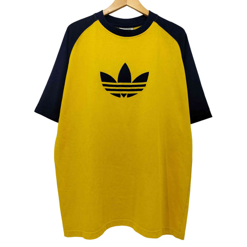 アディダス adidas ATPタグ ラグラン トレフォイルロゴ ゲームシャツ メンズ import:XL