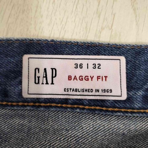 ギャップ Gap BAGGY FIT バギーデニム メンズ 36/32
