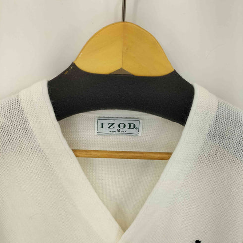 IZOD MADE IN USA 90S アクリルカーディガン メンズ import:M