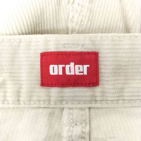 オーダー order loose corduroy pants メンズ JPN:L