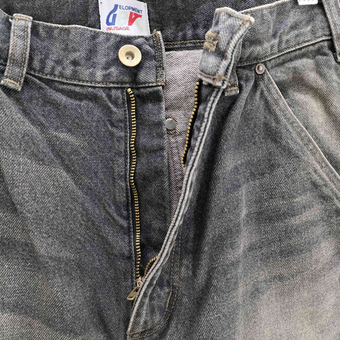 ディベロップメントインアスエイジ DEVINUSAGE WORK DENIM PANTS メンズ JPN:S
