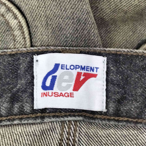 ディベロップメントインアスエイジ DEVINUSAGE WORK DENIM PANTS メンズ JPN:S
