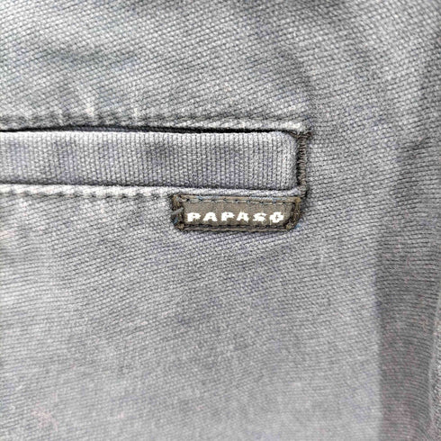 パパス papas ノータックチノパンツ メンズ