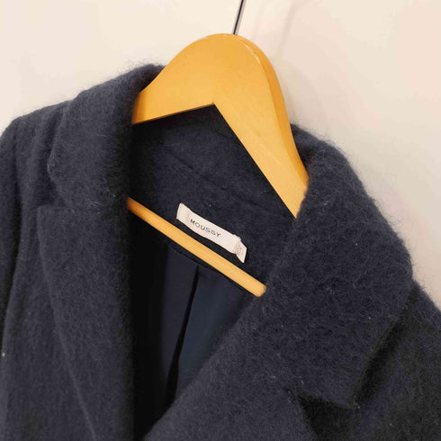 マウジー moussy ウール混 シャギーチェスターコート レディース JPN:1