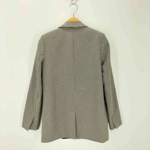 ザラ ZARA CHECK BLAZER 2Bテーラードジャケット レディース import:XS