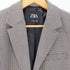 ザラ ZARA CHECK BLAZER 2Bテーラードジャケット レディース import:XS