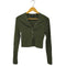 セオリー theory NEW DRESS UP CROPPED V CARDI レディース JPN:S