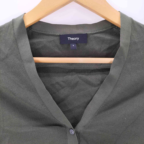 セオリー theory NEW DRESS UP CROPPED V CARDI レディース JPN:S