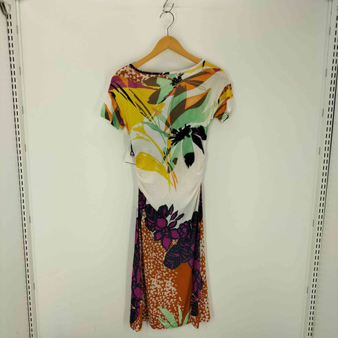 エトロ ETRO マルチカラー フローラル ドレスワンピース レディース EUR:40