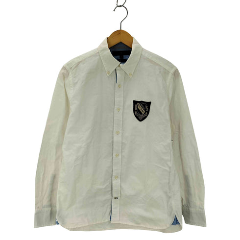 トミーヒルフィガー TOMMY HILFIGER ボタンダウンワッペンシャツ メンズ S