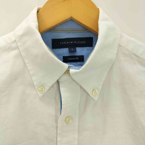 トミーヒルフィガー TOMMY HILFIGER ボタンダウンワッペンシャツ メンズ S