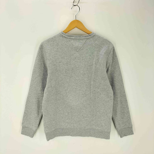 トミージーンズ tommy jeans ロゴ ワッペン クルーネック スウェット メンズ S