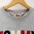 トミージーンズ tommy jeans ロゴ ワッペン クルーネック スウェット メンズ S