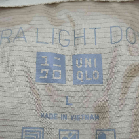 ユニクロ UNIQLO ウルトラライトダウンシャイニーボリュームジャケット レディース JPN:L