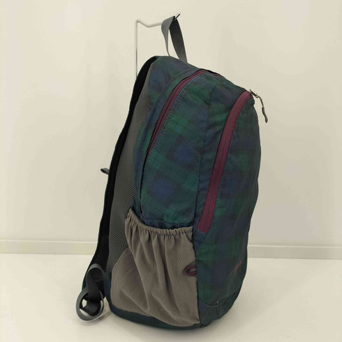 エーグル AIGLE タータンチェック ナイロン バックパック レディース