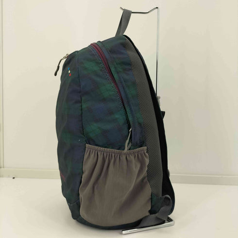 エーグル AIGLE タータンチェック ナイロン バックパック レディース
