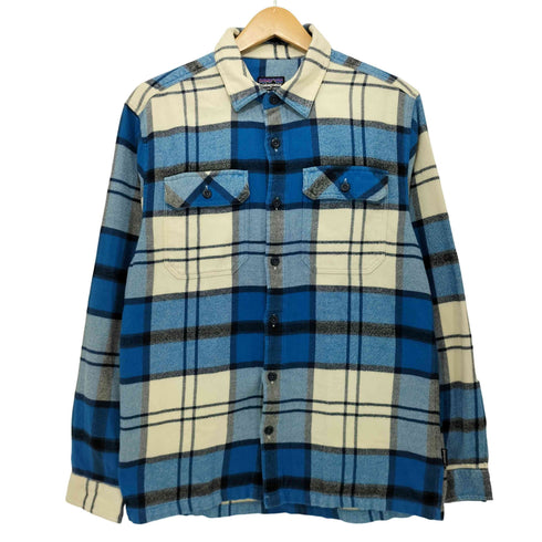パタゴニア patagonia 16年製 オーガニックコットン フランネルシャツ メンズ import:S
