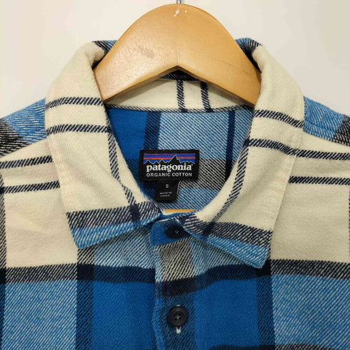 パタゴニア patagonia 16年製 オーガニックコットン フランネルシャツ メンズ import:S