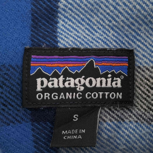 パタゴニア patagonia 16年製 オーガニックコットン フランネルシャツ メンズ import:S