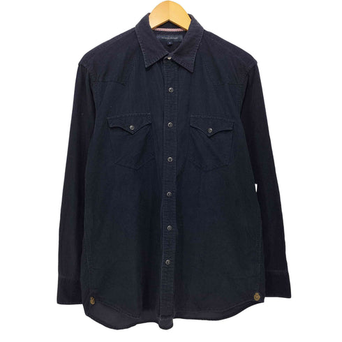 トミーヒルフィガー TOMMY HILFIGER コーデュロイ L/S ウエスタン シャツ メンズ import:M