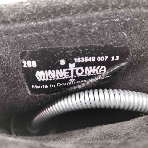 ミネトンカ Minnetonka スウェード フリンジ ウエスタン ショートブーツ レディース 8
