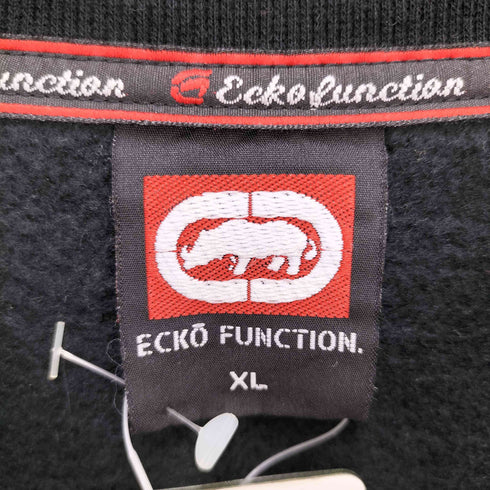 ECKO FUNCTION フロントロゴ刺繍クルーネックスウェットシャツ メンズ JPN:XL