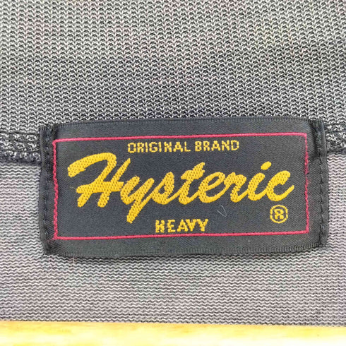 ヒステリックグラマー HYSTERIC GLAMOUR フロント袖プリント レーヨン ジップアップ ジャケット ユニセックス メンズ FREE