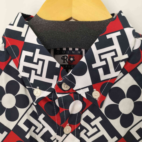 トミーヒルフィガー TOMMY HILFIGER ×RICHARDQUINN 総柄シャツ メンズ import:L