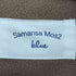 サマンサモスモスブルー Samansa Mos2 blue 裏地フリース ジップアップマウンテンパーカー レディース FREE