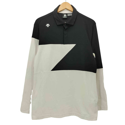 デサントゴルフ descente GOLF L/S プルオーバー ポロシャツ メンズ import:L