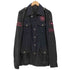 ヒステリックグラマー HYSTERIC GLAMOUR DESTROY ALL MONSTERS ワッペン バックプリント エポレット コットン ミリタリー ハーフ コートジャケット ユニセックス メンズ