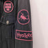 ヒステリックグラマー HYSTERIC GLAMOUR DESTROY ALL MONSTERS ワッペン バックプリント エポレット コットン ミリタリー ハーフ コートジャケット ユニセックス メンズ