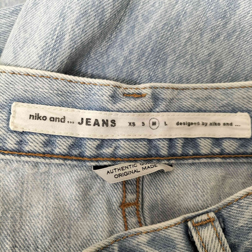 ニコアンド niko and... ワイドデニムパンツ メンズ JPN:M