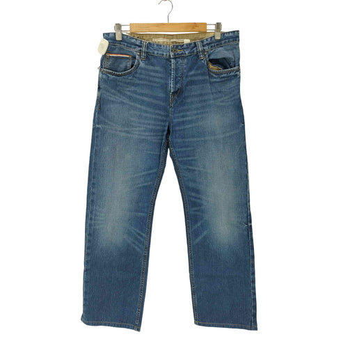ティンバーランド Timberland ELLSWORTH セルビッジワイドデニムパンツ メンズ W34L32