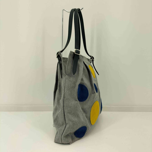 T.A design ドット型 マルチカラー トートバッグ レディース