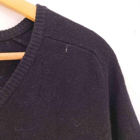 ポロバイラルフローレン Polo by RALPH LAUREN 90s ポニー刺繍 ウールVネックニット メンズ import:L