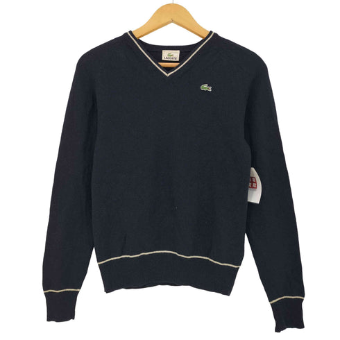 ラコステ LACOSTE ワンポイント チルデンニット Vネックニット レディース 2