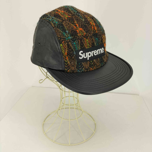シュプリーム Supreme 13AW Diamond Tweed Camp Cap メンズ