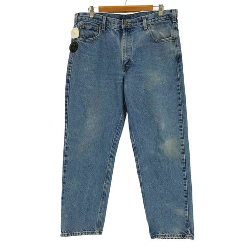 カーハート Carhartt メキシコ製 RELAXED-FIT TAPERED-LEG DENIM PANTS 5ポケット デニム パンツ メンズ 38×30