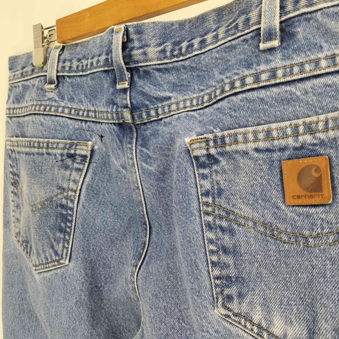 カーハート Carhartt メキシコ製 RELAXED-FIT TAPERED-LEG DENIM PANTS 5ポケット デニム パンツ メンズ 38×30