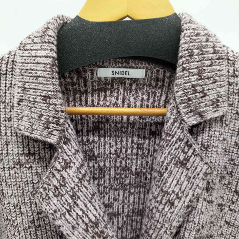 スナイデル snidel 24AW ニットジャケット レディース ONE SIZE
