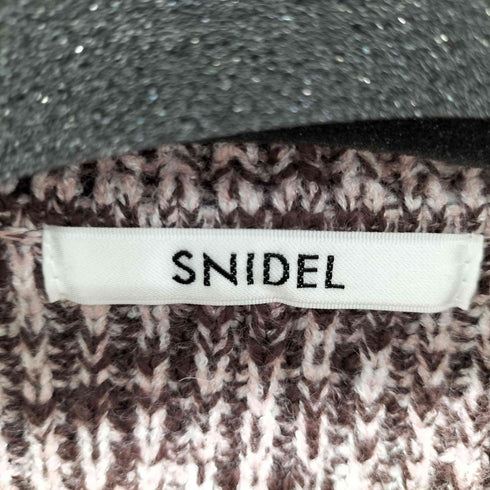 スナイデル snidel 24AW ニットジャケット レディース ONE SIZE