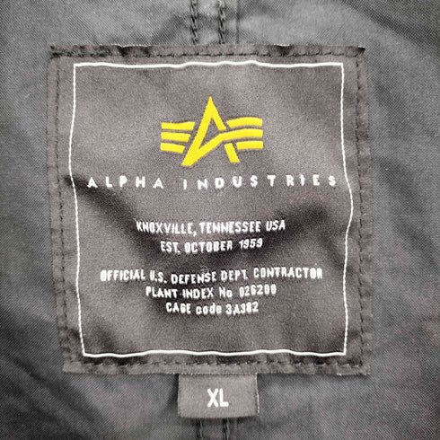 アルファインダストリーズ ALPHA INDUSTRIES 22AW M-65 COAT スタンドカラー ミリタリー コート モッズ コート メンズ import:XL