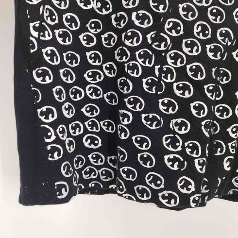 ノゾミイシグロ NOZOMI ISHIGURO 総柄ロングカットソー レディース