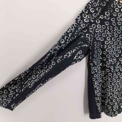 ノゾミイシグロ NOZOMI ISHIGURO 総柄ロングカットソー レディース