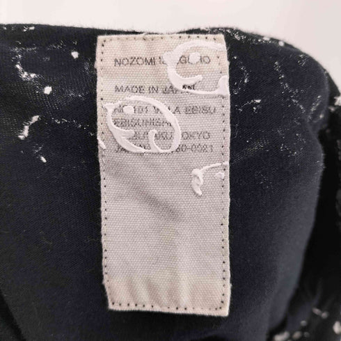 ノゾミイシグロ NOZOMI ISHIGURO 総柄ロングカットソー レディース