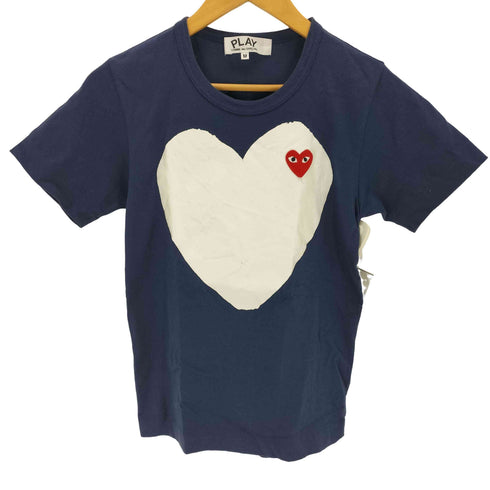 プレイコムデギャルソン PLAY COMME des GARCONS COTTON JERESY PRINT RED EMBLEM レディース JPN:M