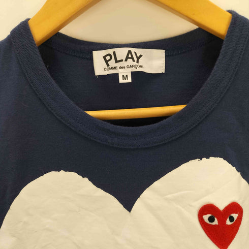 プレイコムデギャルソン PLAY COMME des GARCONS COTTON JERESY PRINT RED EMBLEM レディース JPN:M