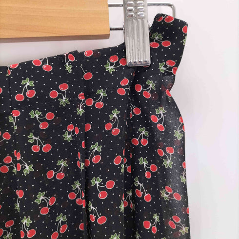 トリココムデギャルソン tricot COMME des GARCONS チェリー柄 スカート レディース JPN:M