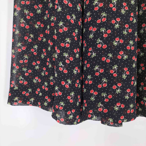トリココムデギャルソン tricot COMME des GARCONS チェリー柄 スカート レディース JPN:M